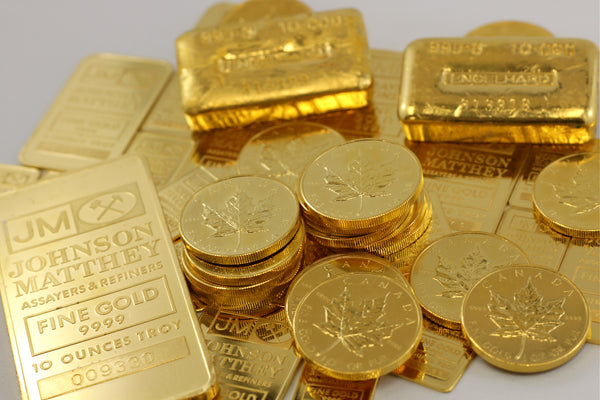 Gold bullion coins