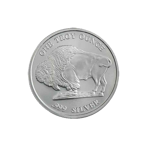 Silver bullion coins and rounds