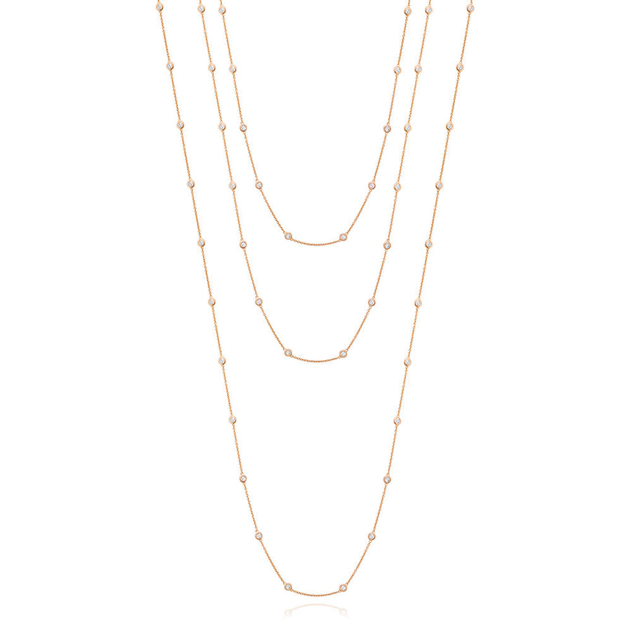 Diamond by the Yard Necklace