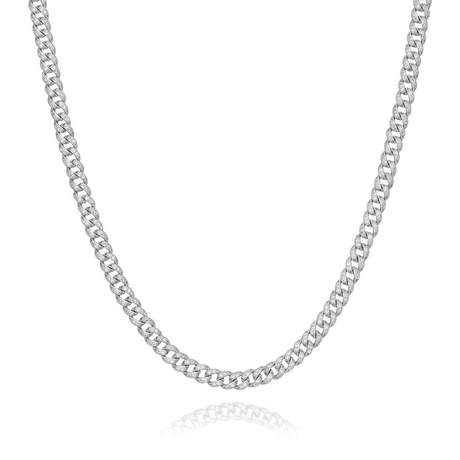 MISS MIMI Fancy Cuban Link 6mm /16''/2