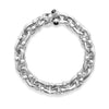 Large marine link chain bracelet