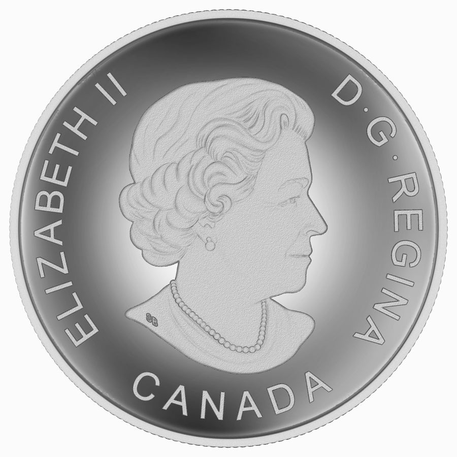 180th Anniversary of Canadian Baseball - 2018 Canada Pure Silver Convex Coin - Royal Canadian Mint