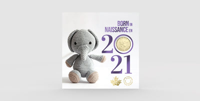 Baby Gift Card Set - 2021 Canada 5-Coin Set - Royal Canadian Mint