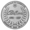 2020 - Beethoven 3 oz High Relief Silver Coin - With Genuine Diamond - Cameroon