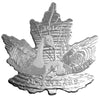 Canada Geese - Maple Leaf Silhouette - 2016 Canada 1/2 oz Pure Silver Coin - Royal Canadian Mint