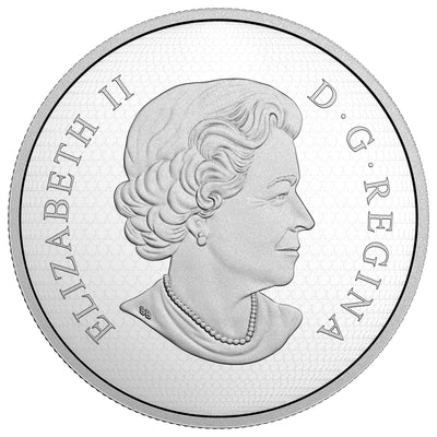 Cougar - Sculpture of Majestic Canadian Animals - 2017 Canada Pure Silver Gold Plated Coin - Royal Canadian Mint