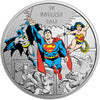 DC Comics™ Originals - The Trinity™ - 2016 Canada 1 oz Pure Silver Coloured Coin - Royal Canadian Mint