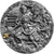 2020 - Duowentian - Vaisravana - Four Heavenly Kings - 2 oz Ultra High Relief Silver Coin - Mint of Poland - Niue