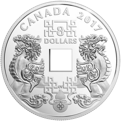 Feng Shui - Good Luck Charms - 2017 Canada Pure Silver Coin - Royal Canadian Mint