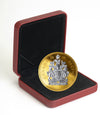 Fifty Cent (50c) - Big Coin Series - 2019 Canada Pure Silver Reverse Gold Plating - Royal Canadian Mint
