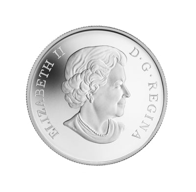 First Nations Art: Salmon - 2014 Canada 1/2 oz Pure Silver Coin - Royal Canadian Mint