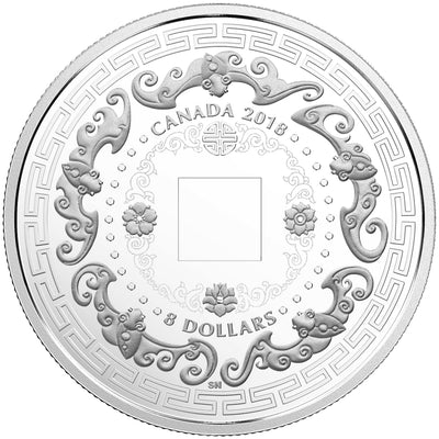 Five Blessings - Good Luck Charms - 2018 Canada Pure Silver Coin - Royal Canadian Mint