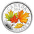 Majestic Maple Leaves (02) - 2014 Canada 1 oz Pure Silver Coloured Coin - Royal Canadian Mint