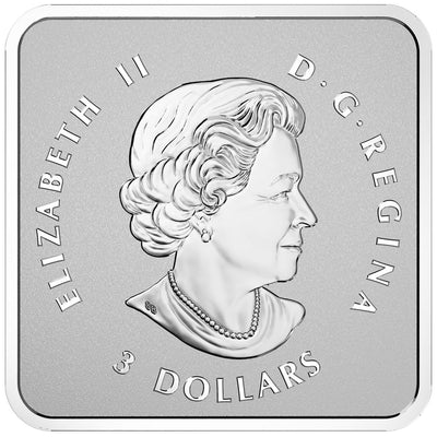 Maple Leaf Quartet - 2017 Canada Pure Silver Square Coins - Royal Canadian Mint