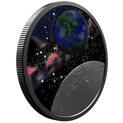 Mother Earth: Our Home - 2020 Canada 1 oz Pure Silver Glow In The Dark Coin - Royal Canadian Mint