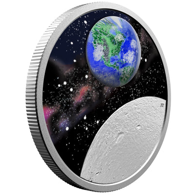 Mother Earth: Our Home - 2020 Canada 1 oz Pure Silver Glow In The Dark Coin - Royal Canadian Mint