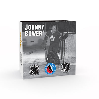 NHL Goalies: Johnny Bower Toronto Maple Leafs - 2015 Canada Pure Silver Coin - Royal Canadian Mint