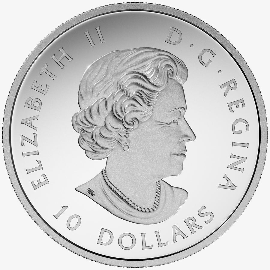 Nunavut Drum Dancing - Celebrating Canada's 150th Anniversary - 2017 Canada 1/2 oz Pure Silver Coin - Royal Canadian Mint