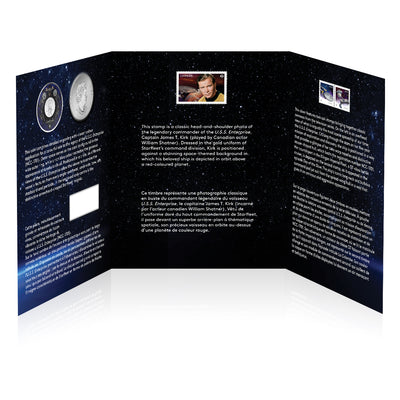 Star Trek™ 2016 Canada Stamp and Coin Set - Royal Canadian Mint