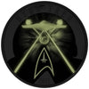 Star Trek™: Five Captains - 2017 Canada 2 oz Pure Silver Coloured Coin Glow In The Dark - Royal Canadian Mint