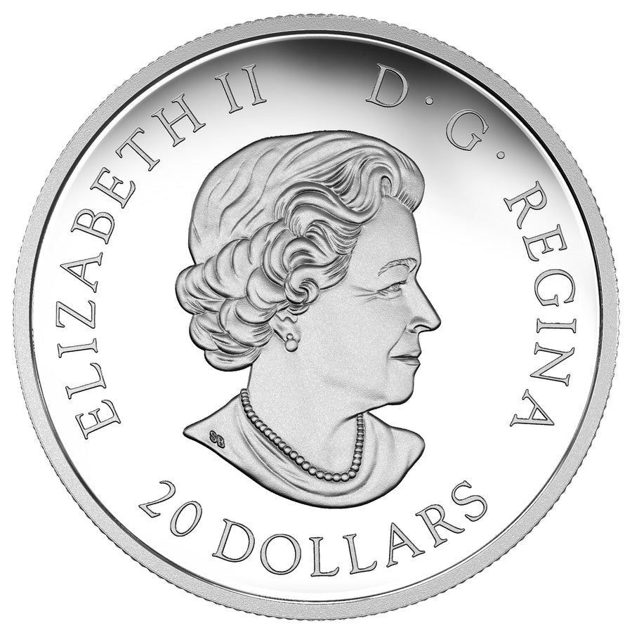 Star Trek™: The Borg - 2017 Canada 1 oz Pure Silver Coloured Coin  - Royal Canadian Mint