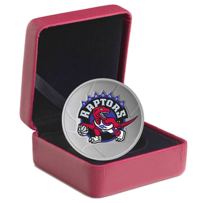 Toronto Raptors 25th Season - 2020 Canada 1oz Pure Silver Coin - Royal Canadian Mint