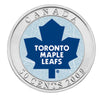 Toronto Maple Leafs - Coin in Puck - 2009  Canada 50c Fifty Cent Coin In A Puck - Royal Canadian Mint