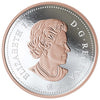 Twenty-Five Cent (25c) - Big Coin Series - 2018 Canada Pure Silver With Rose Gold Plating - Royal Canadian Mint