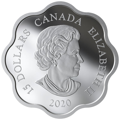 Year of The Rat - Lunar Lotus - 2020 Canada Pure Silver Coin - Royal Canadian Mint